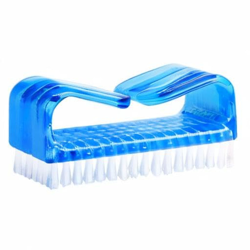 Handle Grip Nail Brush, Fingernail Scrub Cleaning Brushes for Toes and Nails Cleaner, Pedicure Brushes for Men and Women 4 Pack